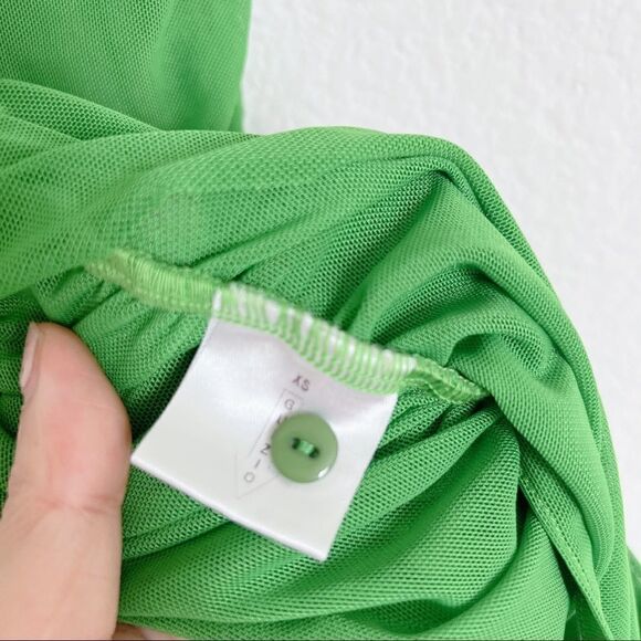 DANIELLE GUIZIO Lynx Dress in True Green size xs - Picture 11 of 12